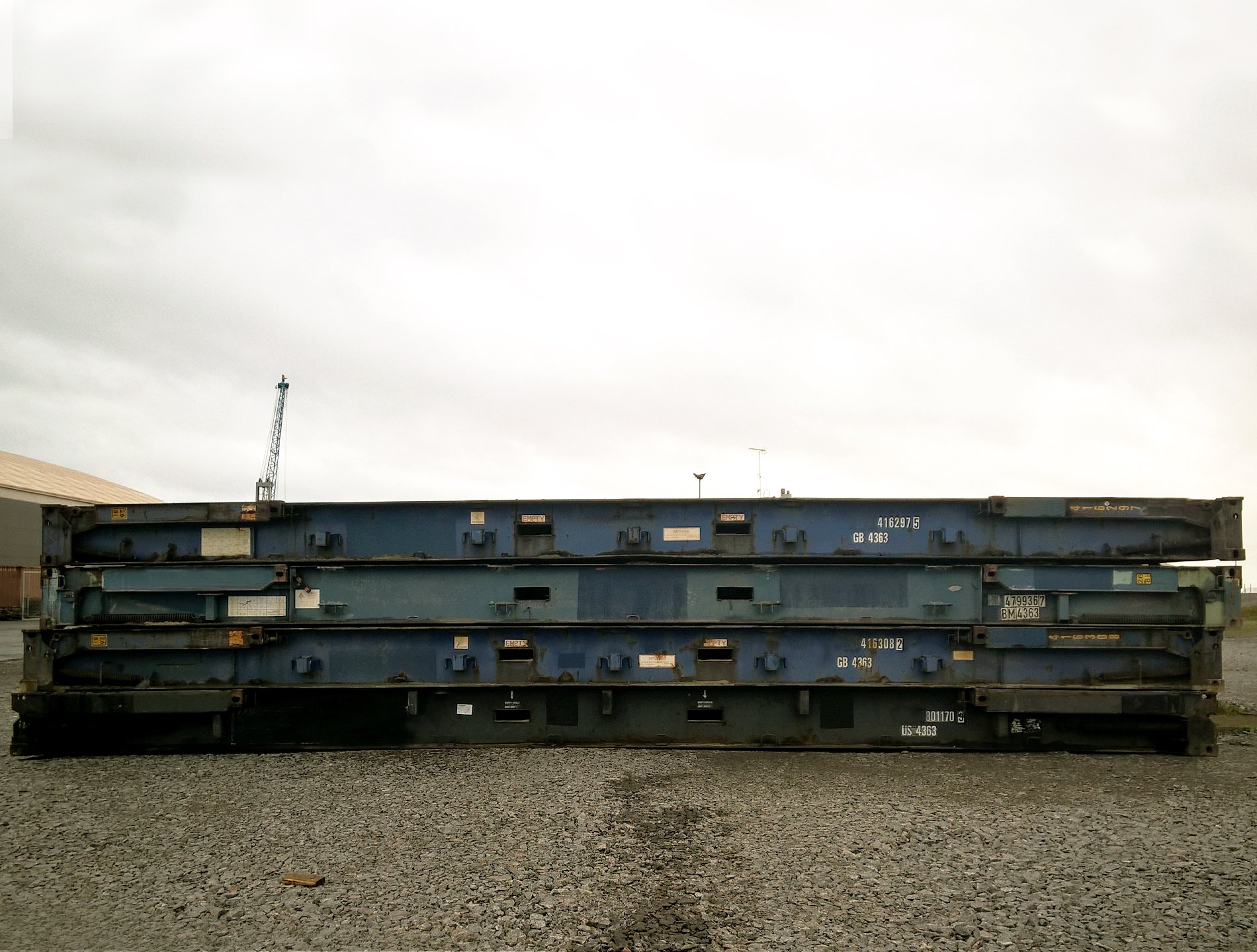 40′ Flat Rack Container